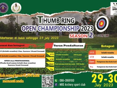 Thumb ring Open Championship 2023