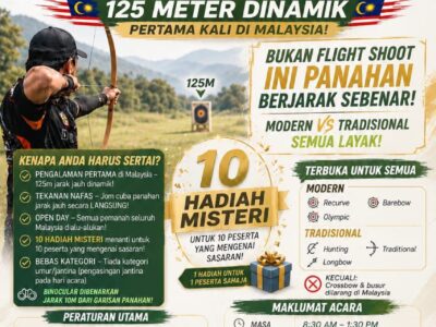 CABARAN MEMANAH JARAK JAUH 2026 @ KLIA