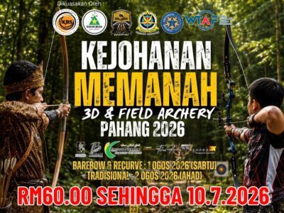 KEJOHANAN MEMANAH 3D & FIELD ARCHERY 2026