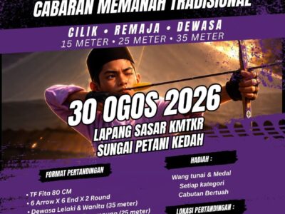 KEJOHANAN MEMANAH TRADISIONAL RAWJA' 3.0