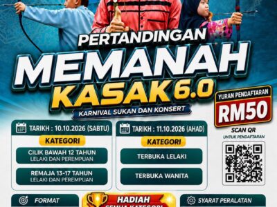 🏹🏹🎯🎯 PERTANDINGAN MEMANAH TRADISIONAL KASAK 6.0 🎯🎯🏹🏹
